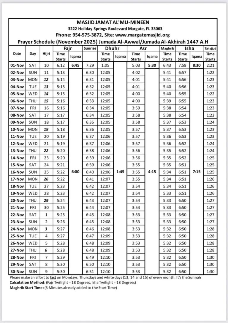 November_Prayer_Time